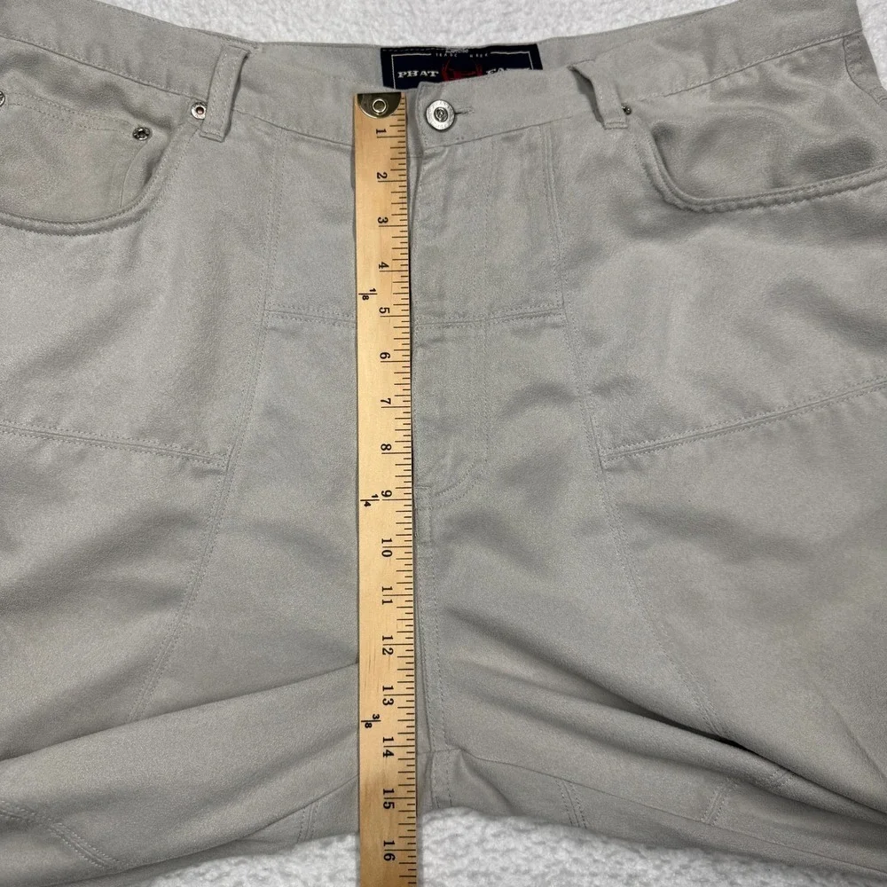 Vintage‎ Y2K Phat Farm Pants Baggy Hip Hop Rap Urban Streetstyle Beige Men's 2XL